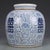 This impressive jar features a classic, full-bodied, and rounded shape. It is meticulously hand-painted in rich cobalt...
