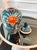 Hand-Painted Mid-Century Chinese Porcelain Vase with Crane and Lotus Motifs Circa 1960-70 14”h x 8” at widest Beautiful...