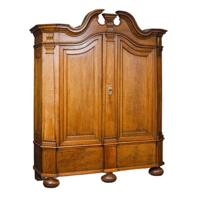 Baroque Wardrobe, 18th Century For Sale