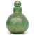 Beautiful and very rare, vintage Murano hand blown green and gold flecks Italian art glass perfume scent bottle....