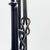 Hand Forged Iron Candelabra Set of 3 (88-108cm) Antique Copper Double Stem with Hercules Knot and Arched Base For Sale - Image 10 of 12