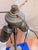 Carole Stupell Vintage Quartz Crystal Lamp by Carole Stupell For Sale - Image 4 of 7