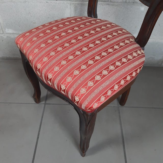 Antique Italian Wooden Chairs, 1900s, Set of 4 For Sale - Image 11 of 18