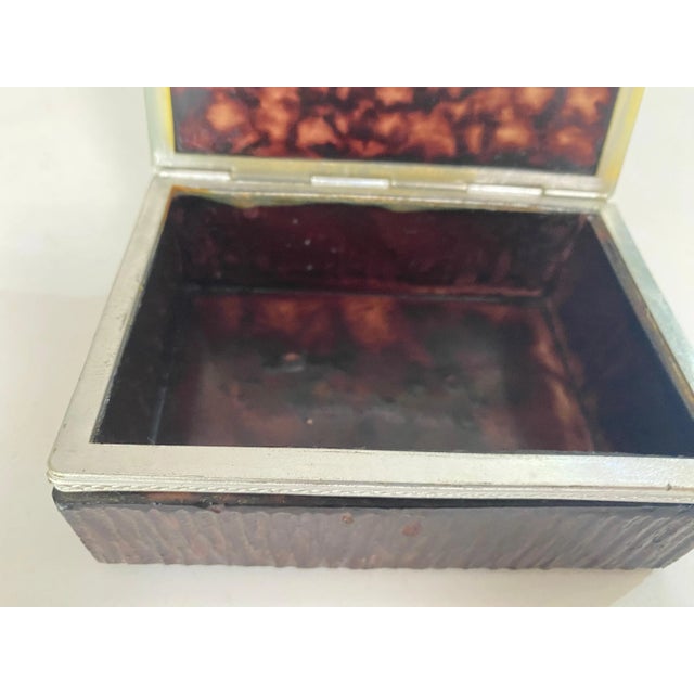 Onyx Jewelry Box in Brown Color, Italy, 1970s For Sale - Image 4 of 7