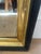 Early 20th Century Black & Giltwood Mirror With Foxed Glass For Sale - Image 9 of 10