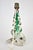 Mid 20th Century Vintage French Crystal Table Light | Mid Century Emerald Green Accent Light Bedside | Lead Twisted Glass | Val St Lambert Seguso Murano 1950 For Sale - Image 5 of 10