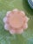 Glass Vintage Fenton Ruffled Melon Rosaline Glass Vase For Sale - Image 7 of 9