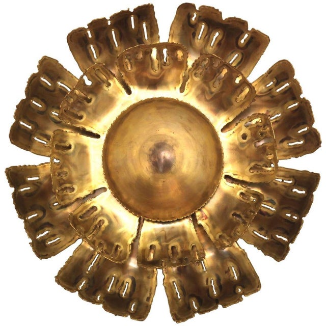 This beautiful wall lights are designed by Svend Aage Holm Sørensen for Holm Sørensen and Co. in the 1960s. It is made...