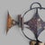 A striking Danish Brutalist wall sculpture and candle holder by Henrik Horst, dating from the 1970s. The hand-worked metal...