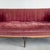 Antique Rose Velvet Hand-Carved Sofa For Sale In Seattle - Image 6 of 12