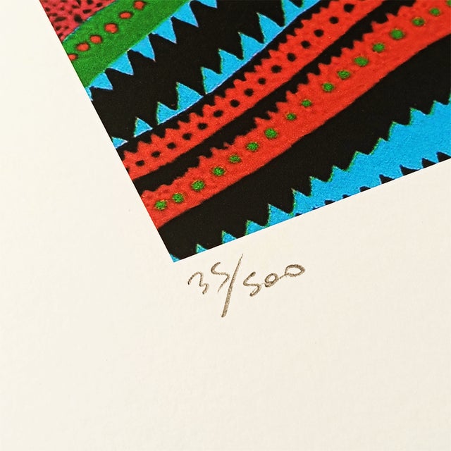 After Yayoi Kusama, Composition, 1990s, Limited Edition Lithograph For Sale - Image 4 of 8