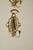 Made in Sweden Mid-century Swedish brass wall sconces, meticulously handcrafted with embossed designs, the sconce...