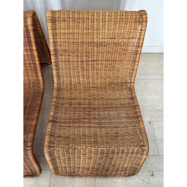Brown Bamboo Hestra Chairs from Ikea, Sweden, 1980s, Set of 2 For Sale - Image 8 of 18