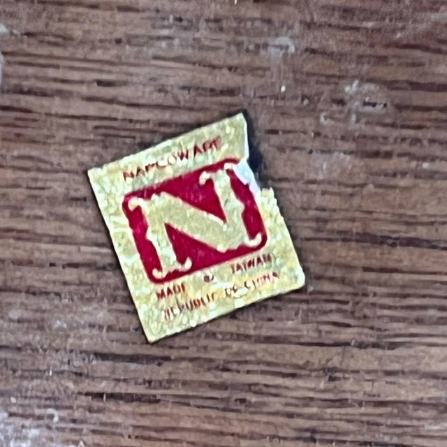 Mid-Century Modern Bamboo Basket For Sale - Image 9 of 9