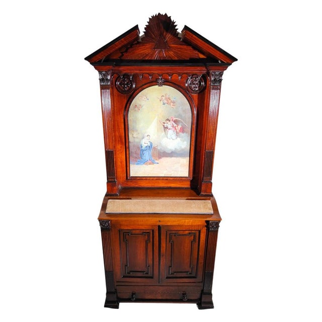 Prie Dieu Prayer Recliner, 1879 For Sale - Image 14 of 18