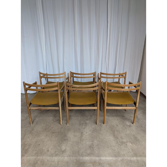 Mid-Century Armchairs from Stol Kamnik, Yugoslav, 1970s, Set of 6 For Sale - Image 11 of 18