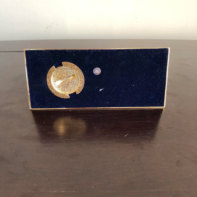Neiman Marcus Gold Bar Paperweight Coin Bank For Sale - Image 4 of 6