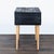 Charred Geometric "Commode" Nightstand For Sale - Image 4 of 8