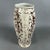 An imposing and dramatic high-relief glazed ceramic decorative vase, attributed to Italian artistic craftsmanship from the...