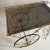 Metal Vintage French Metal Garden Flower Cart For Sale - Image 7 of 8