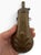 Antique 19th-Century Copper and Brass Powder Flask With Embossed Shell Motif, Civil War Era Firearm and Militaria Collectible For Sale In New York - Image 6 of 11