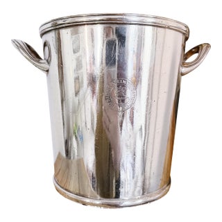 Antique Pacific Steam Navigation Co Silver Plated Wine Cooler For Sale