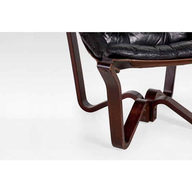 Wood Vintage Viking Chair by Jim Myrstad for Brunstad Møbelfabrik, Norway 1970s, Set of 2 For Sale - Image 7 of 8