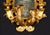 Pair of gilded, carved wooden mirrors dating from the second half of the 17th century. The central oval frame is...