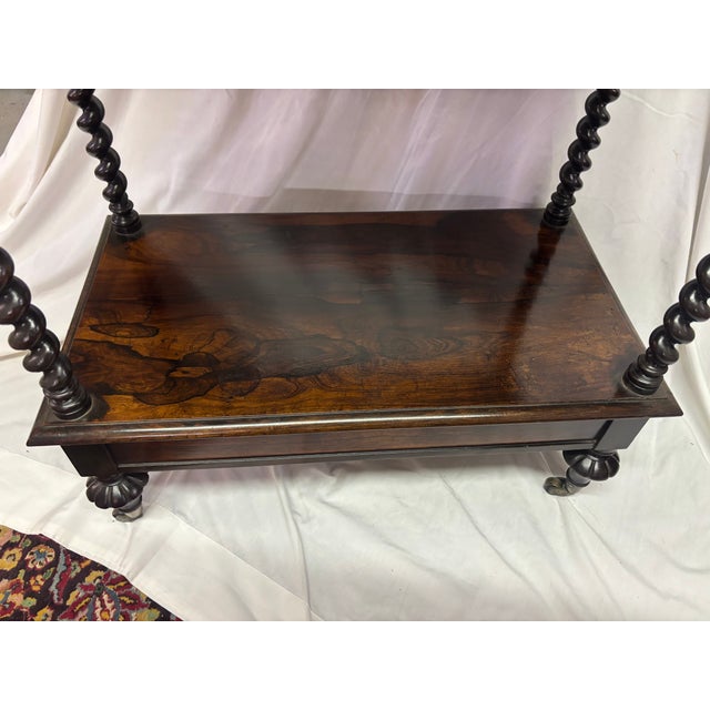 English Regency Rosewood Etagere, Circa 1820-30 For Sale - Image 4 of 13