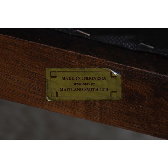 Set of 8 Maitland Smith Mahogany Dining Chairs For Sale - Image 18 of 18
