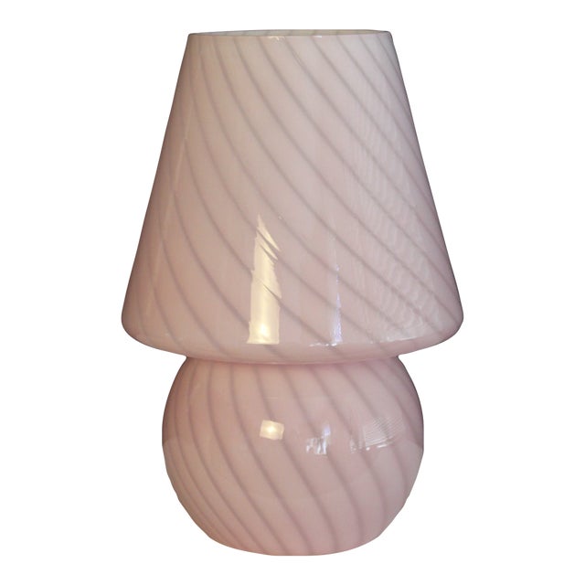 Mid 20th Century Fontana Arte Style Murano Sculptural Lamp. For Sale