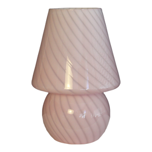 Mid 20th Century Fontana Arte Style Murano Sculptural Lamp.