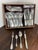 New and vintage silver-plated flatware set from the Vendôme collection, produced in the 1950s/60s by the renowned...