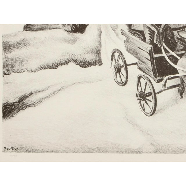1939 After Thomas Benton "Lonesome Road", First Edition Period Offset Lithograph For Sale - Image 4 of 9