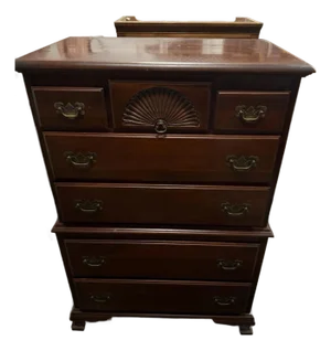 1960s 7 Drawer Dresser Mid Century Kling Furniture Cherry