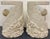 Glass Sculptural Pair of Postmodern Mactan Stone & Glass Top Side Tables For Sale - Image 7 of 7