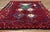 Maroon Vintage Red Moroccan Azilal Rug - 05'02 X 08'10 For Sale - Image 8 of 9