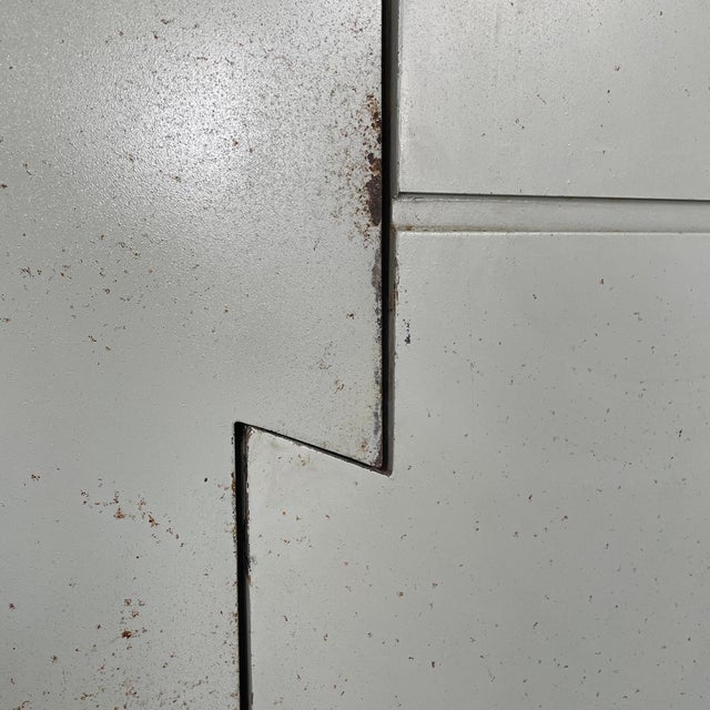 Italian Modern Geometric Metal Sculpture by Edmondo Cirillo, 1970s For Sale - Image 12 of 17