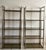 French Anodized Metal and Smoked Glass Shelving Units from Artelano, 1970s, Set of 2 For Sale - Image 9 of 11