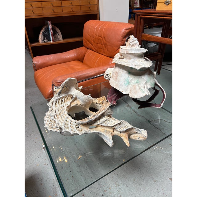 1990s Matthew Burton Ceramic Seashell Sculpture For Sale - Image 11 of 12