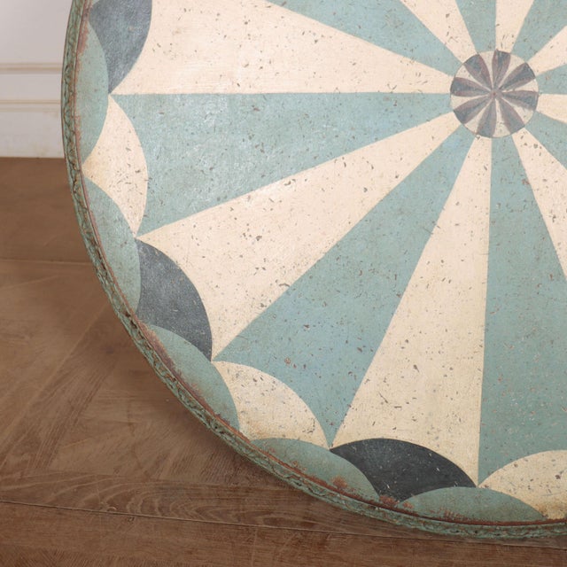 English Decorated Lamp Table, 1890s For Sale - Image 13 of 16