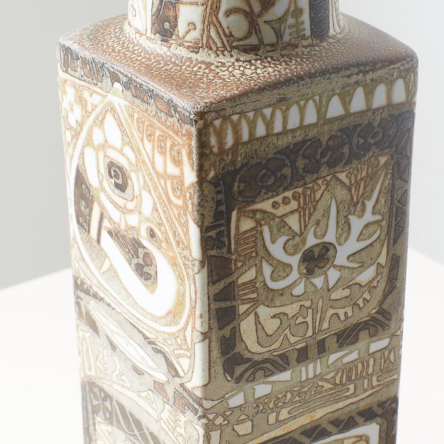 Rectangular Vase by Nils Thorsson For Sale - Image 12 of 12