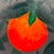 Contemporary Original Contemporary Still Life Orange Painting on Canvas, Signed For Sale - Image 3 of 9