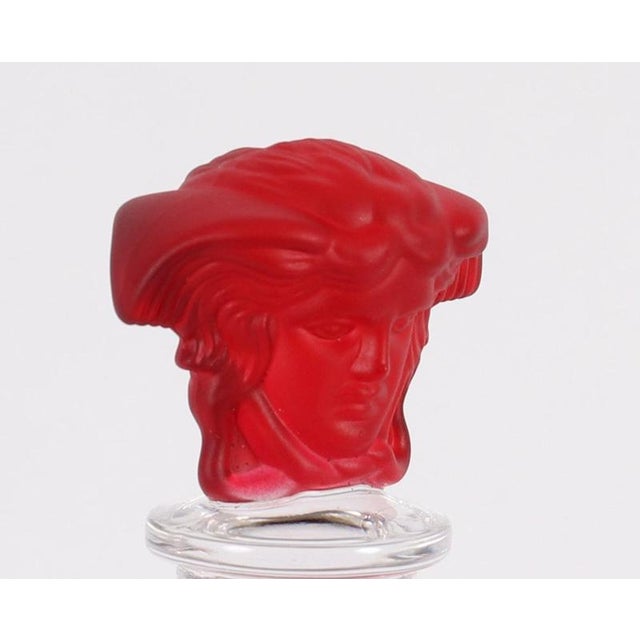 Glass Vintage Glass Bottle Stopper by Rosenthal for Versace For Sale - Image 7 of 18