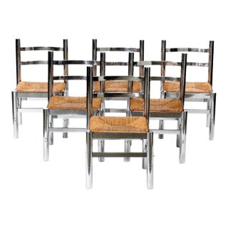 Set of Six Silla Mexico by Diego Matthai For Sale