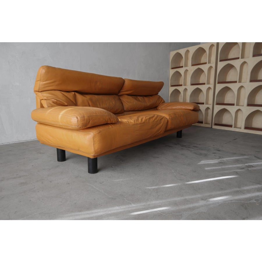 GMFS233C○B&B ITALIA ARANDA アランダ paolo p Post Modern Italian Leather Alanda Sofa by Paolo Piva for B&b