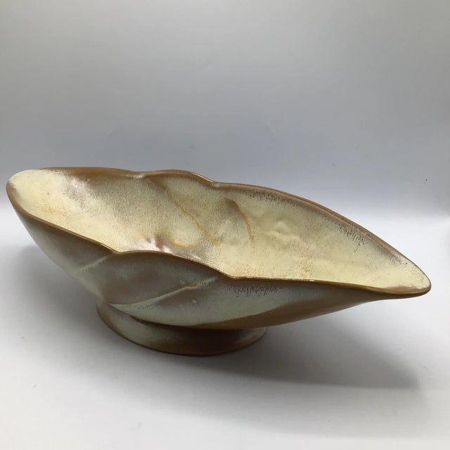 Vintage Frankoma Centerpiece Plainsman Brown Satin Bowl For Sale - Image 13 of 13