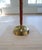 Mid-Century Modern Table Lamp with Brass Base attributed to Ewå Värnamo, 1950s For Sale - Image 6 of 11