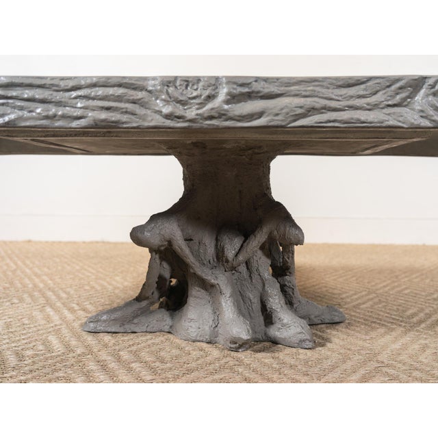 Made Goods Made Goods Jeffrey Coffee Table in Waxed Gray For Sale - Image 4 of 6