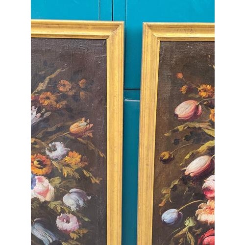 J. Palomar, Floral Still Lifes, 1964, Oil on Canvas For Sale - Image 10 of 16